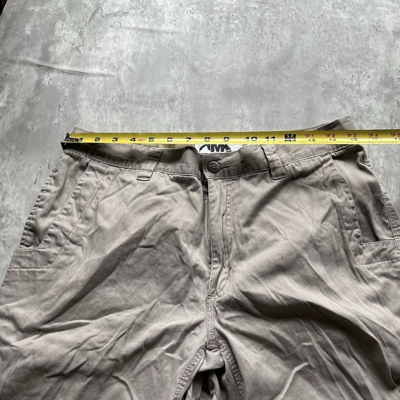 Mountain Khakis Teton Twill Pants Mens 35x32 Hiking Outdoor Beige 100% Cotton - Picture 6 of 12